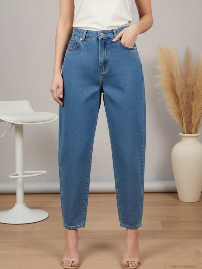 شلوار مام استایل لی زنانه مدل روناک كد 026